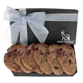 Executive Gift Box With Large Gourmet Chocolate Chip Cookies - Black